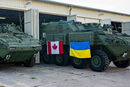 Канадські бронемашини LAV 6.0 ACSV відправлені в Україну