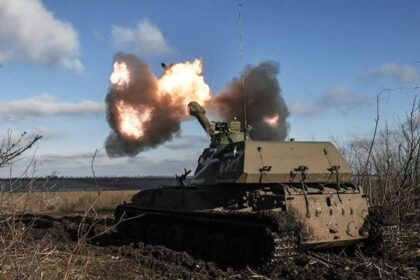 Українські воїни знищили російську САУ Акація