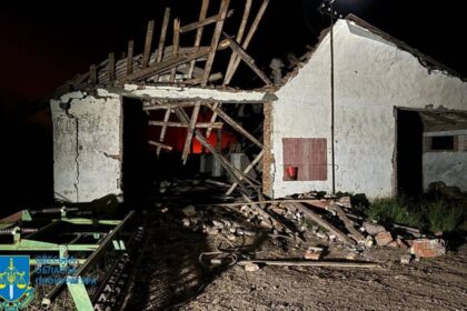 На Одещині господарства фермерів постраждали через ракетну атаку РФ