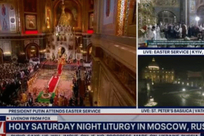 Телеканал Fox News назвав Київ "російським" під час трансляції богослужінь
