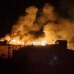 У Курській області повідомили про пожежу після атаки БПЛА