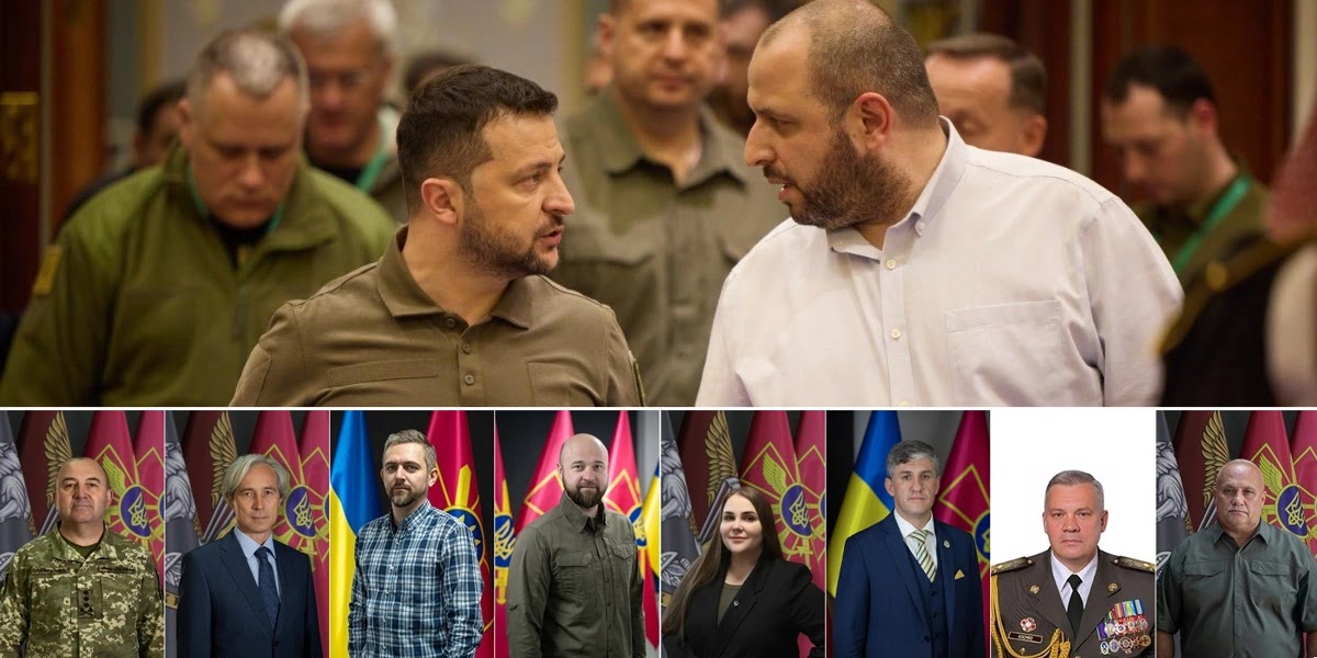 Умєров звільнив двох заступників Буданова і хоче звільнити п'ять своїх, плюс двадцять генералів