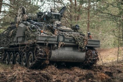 Третій пакет допомоги від Латвії включає 9 бронемашин CVR(T)