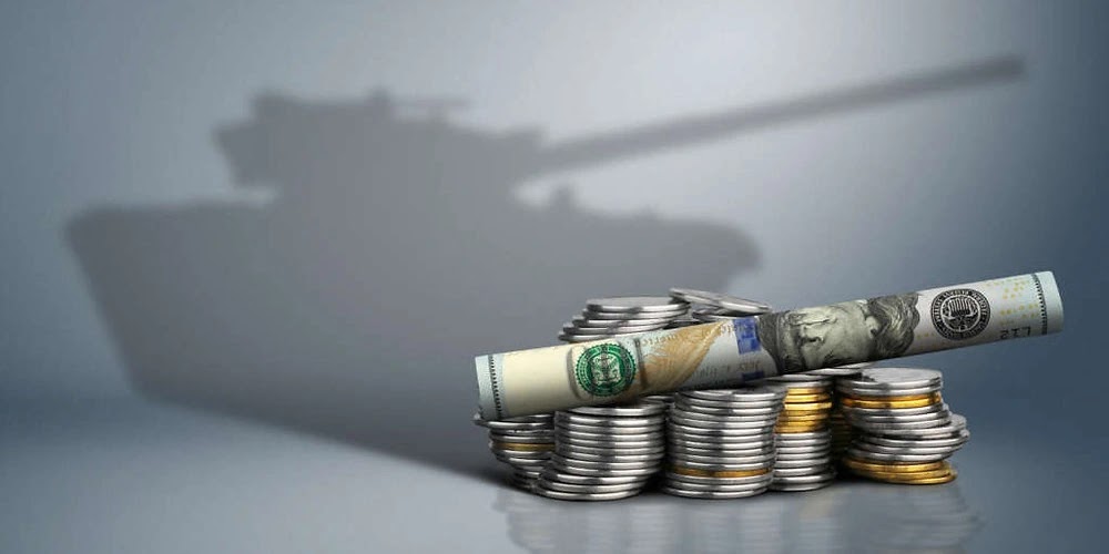 Загальні світові військові витрати у 2023 році
