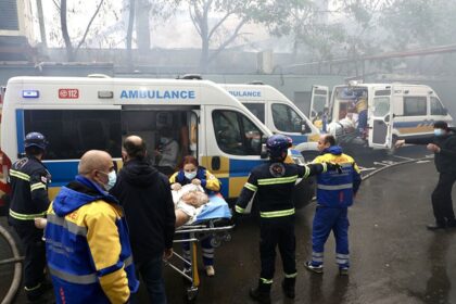 В Тбілісі на головному ринку сталася масштабна пожежа