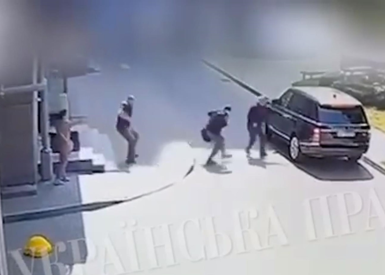 Оприлюднено відео замаху на Стерненка