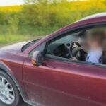 На Львівщині батько посадив малолітню доньку за кермо