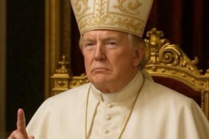 Трамп заявив, що не причетний до власного портрета в образі Папи Римського