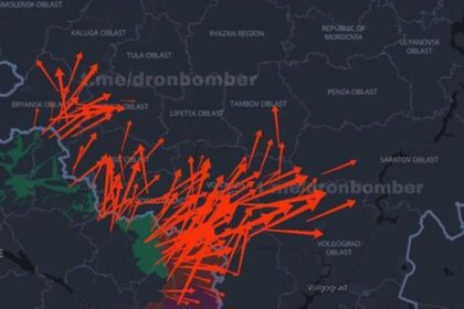 У РФ скаржаться на масовану атаку БПЛА