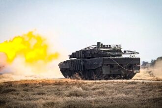 Бойові спроможності НГУ посилено танками Leopard