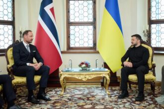 Зеленський зустрівся з кронпринцом Норвегії