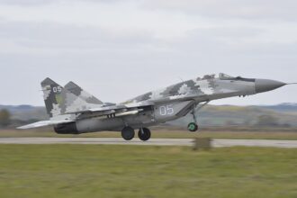 В ЗСУ показали, як пілот МіГ-29 "уполював" Шахед