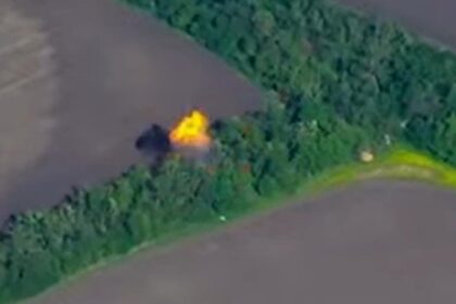 Оператори дронів уразили російську станцію РЕБ