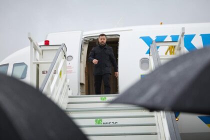 Зеленський прибув з візитом у Берлін