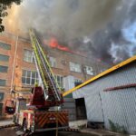 У Рівному спалахнула велика пожежа