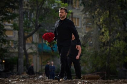 Атака на Київ: Зеленський вшанував пам'ять жертв