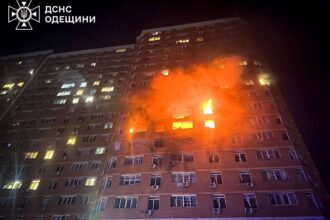 Палали три поверхи: з’явилися кадри удару по Одесі