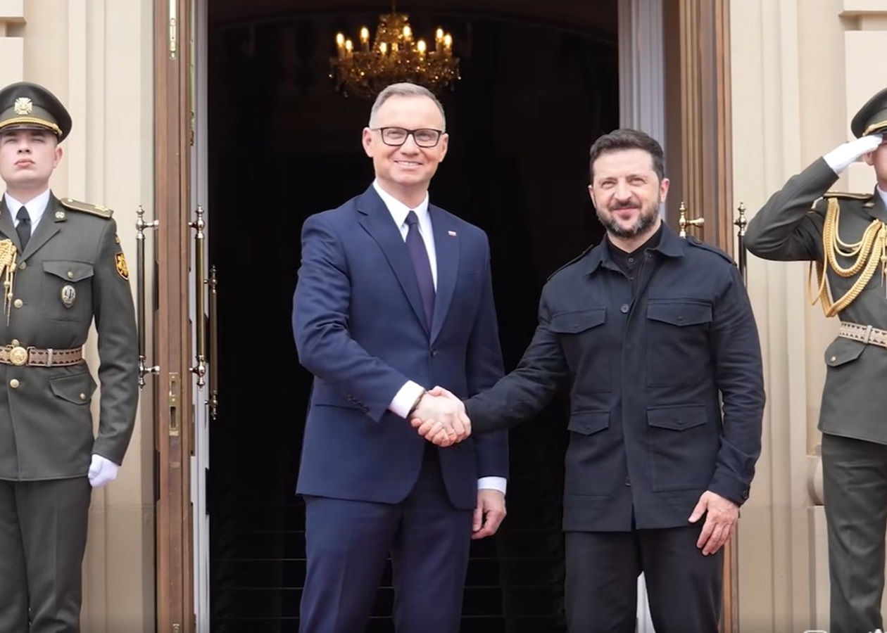 Зеленський розповів про зустріч із Дудою