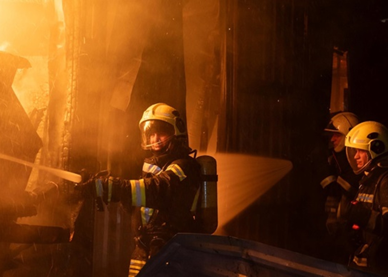 На Харківщині через атаку БПЛА сталися пожежі