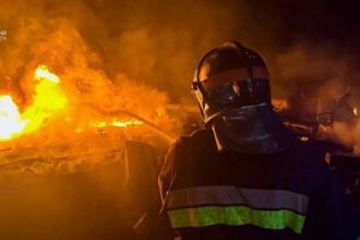 У Харкові сталася пожежа через удар БПЛА