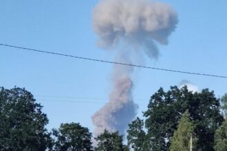 У Житомирі стався потужний вибух на АЗС