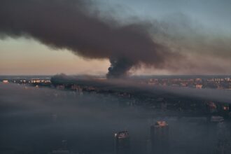 Внаслідок атаки Росії у Києві забруднене повітря