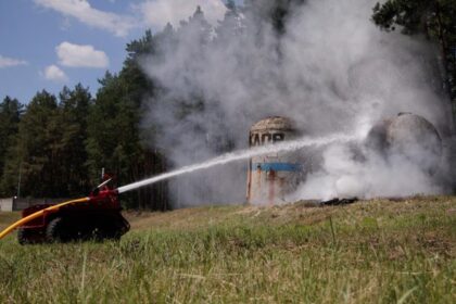У ДСНС з'явився український робот-пожежник
