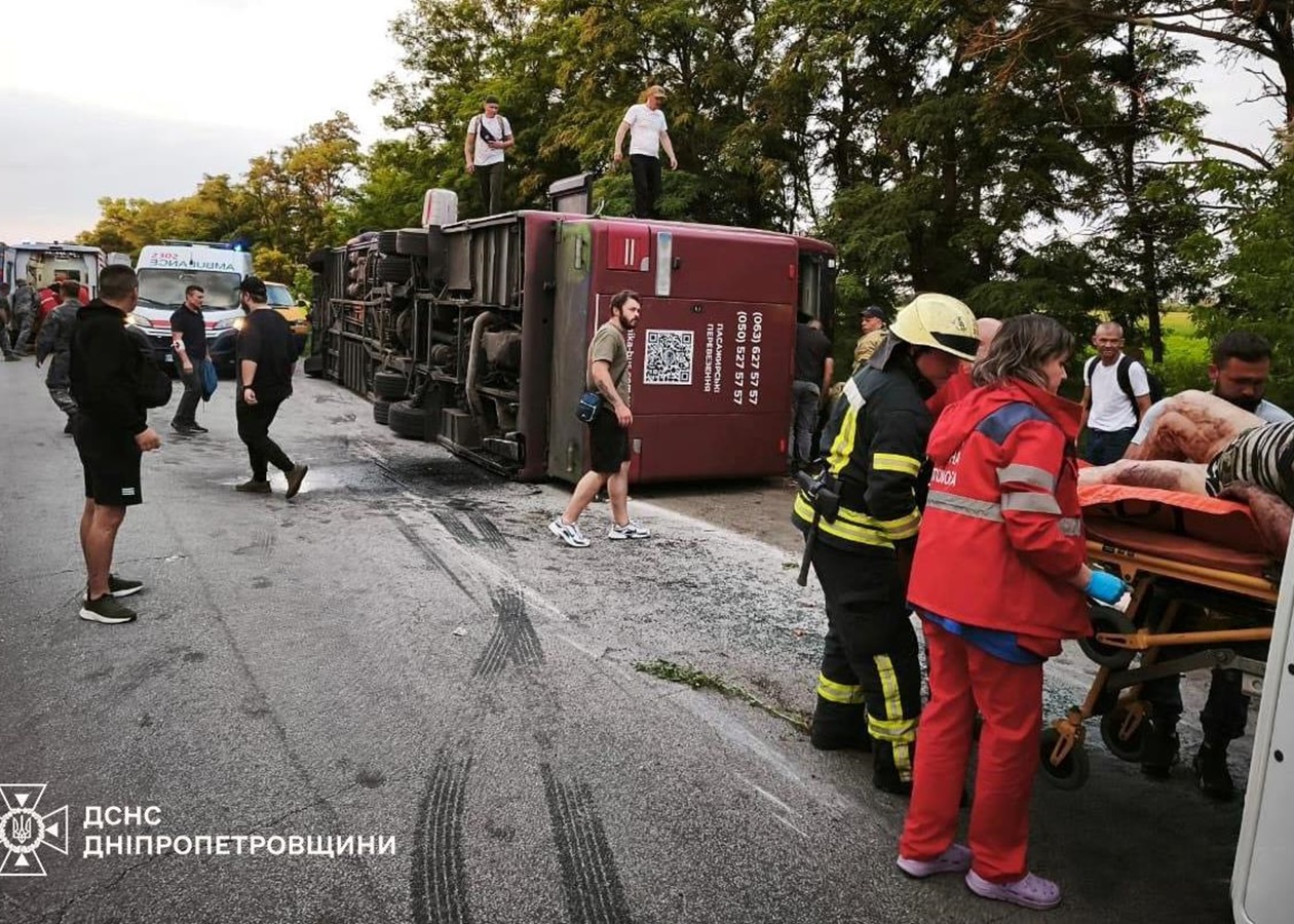 Зросла кількість постраждалих у ДТП з автобусом Київ - Дніпро