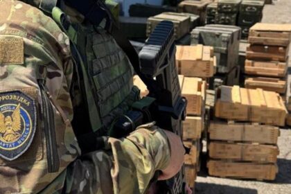 У Харкові виявили великий схрон зброї