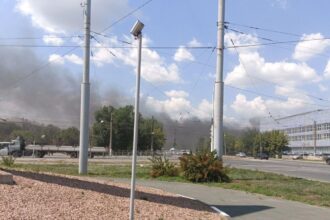 В РФ загорівся завод з виробництва деталей РСЗВ