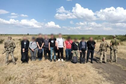 Прикордонники затримали десятеро ухилянтів