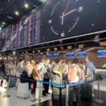 У Москві черговий колапс в аеропортах через атаку дронів