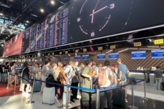 У Москві черговий колапс в аеропортах через атаку дронів
