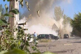Удар по Донецьку: соцмережі показали наслідки