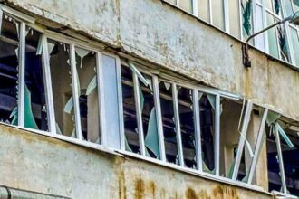 У Харкові приліт БПЛА: є пошкодження і займання