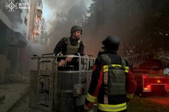 Масована атака дронів на Київ: є перші наслідки