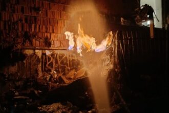 З'явилися перші кадри наслідків удару РФ по Києву
