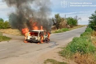 Росіяни вбили дроном двох цивільних під Запоріжжям