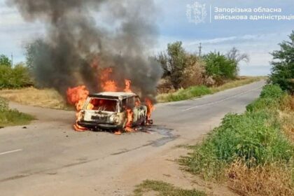 Росіяни вбили дроном двох цивільних під Запоріжжям