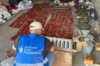 У Кропивницькому виявили велику схованку вибухівки