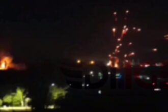 Окуповане Єнакієве під атакою БПЛА