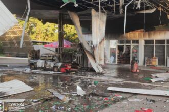 Росіяни атакували АЗС на Сумщині: є поранений