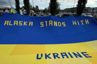 На Алясці провели мітинг на підтримку України