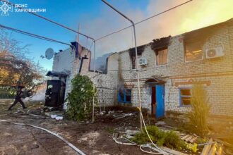 ДСНС показала наслідки удару по Харківщині