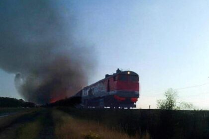 Бійці ССО уразили поїзд із пальним у Криму